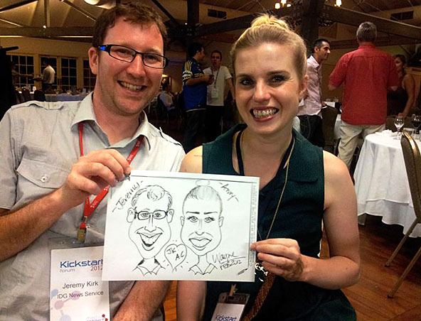 Brisbane Caricaturist - Wayne Ranson - Caricatures - Cartoonist